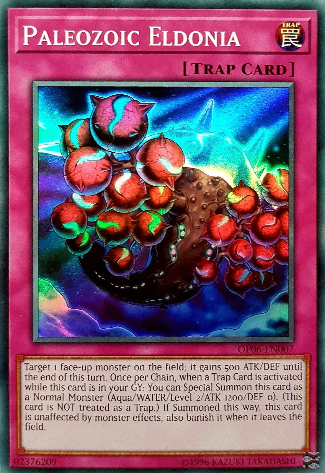 Paleozoic Eldonia [OP06-EN007] Super Rare | Rock City Comics
