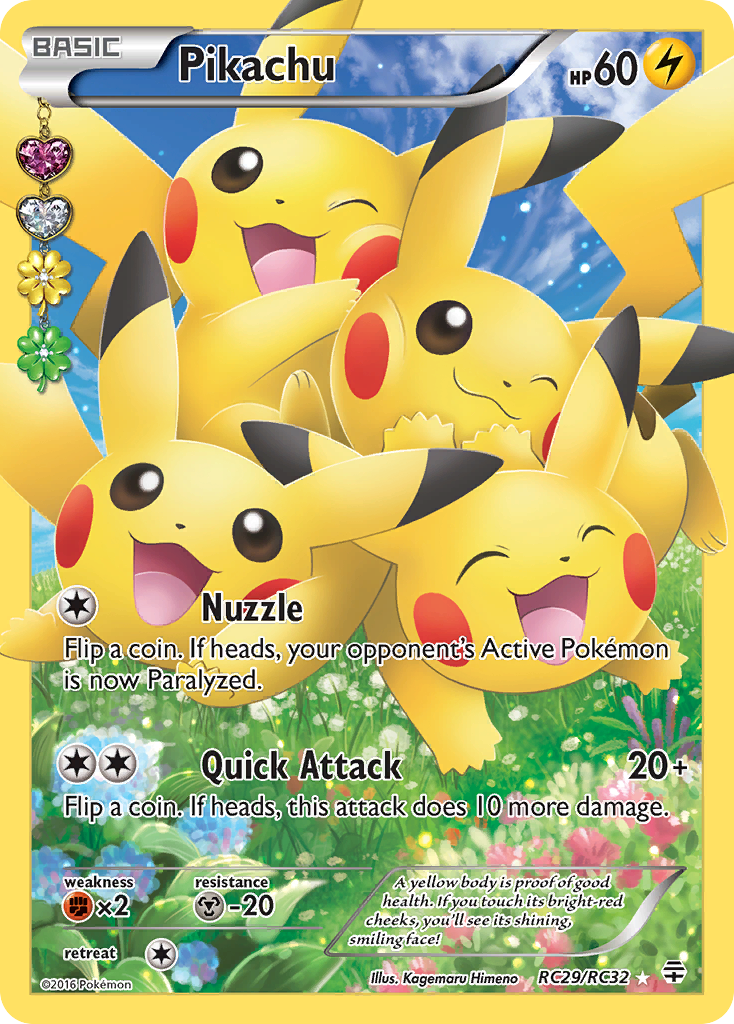 Pikachu (RC29/RC32) [XY: Generations] | Rock City Comics