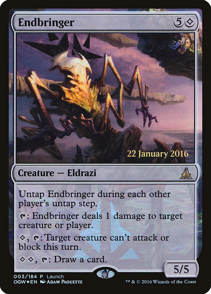 Endbringer (Prerelease) [Oath of the Gatewatch Promos] | Rock City Comics