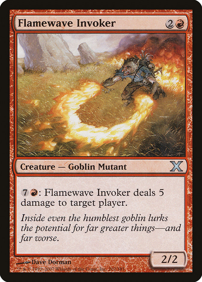 Flamewave Invoker [Tenth Edition] | Rock City Comics