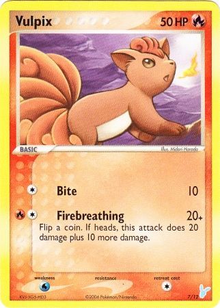 Vulpix (7/12) [EX: Trainer Kit 2 - Minun] | Rock City Comics