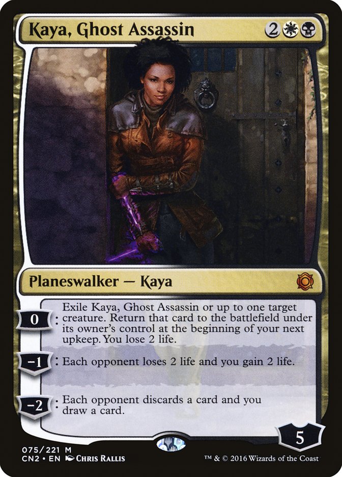 Kaya, Ghost Assassin (075/221) [Conspiracy: Take the Crown] | Rock City Comics