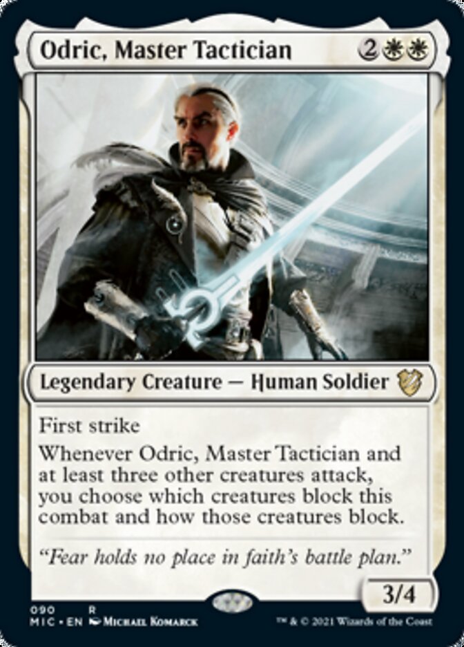 Odric, Master Tactician [Innistrad: Midnight Hunt Commander] | Rock City Comics