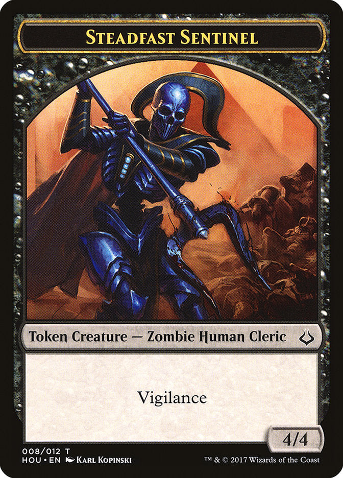 Steadfast Sentinel [Hour of Devastation Tokens] | Rock City Comics