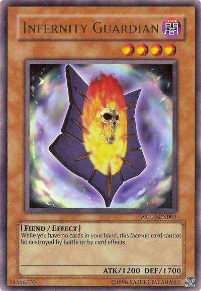 Infernity Guardian [WC09-EN003] Ultra Rare | Rock City Comics