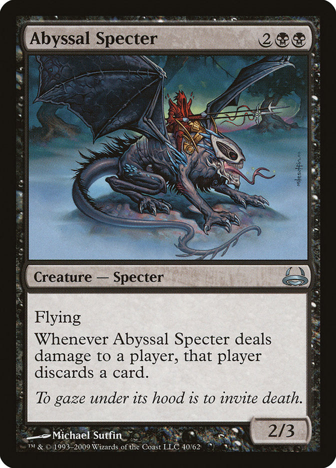 Abyssal Specter [Duel Decks: Divine vs. Demonic] | Rock City Comics