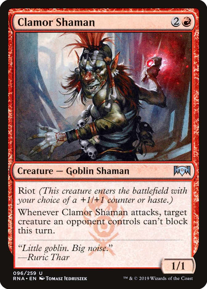 Clamor Shaman [Ravnica Allegiance] | Rock City Comics