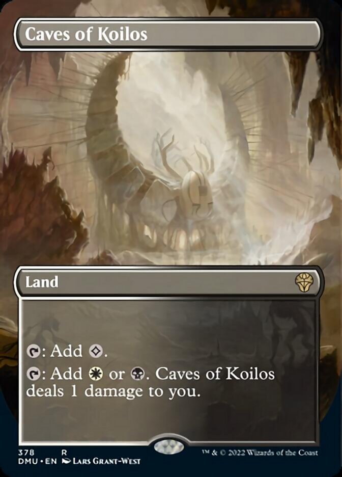 Caves of Koilos (Borderless Alternate Art) [Dominaria United] | Rock City Comics