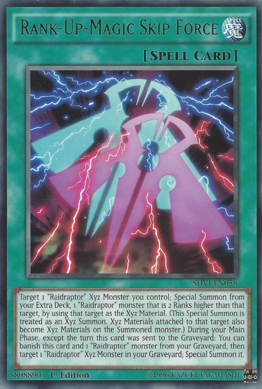 Rank-Up-Magic Skip Force [SHVI-EN058] Rare | Rock City Comics