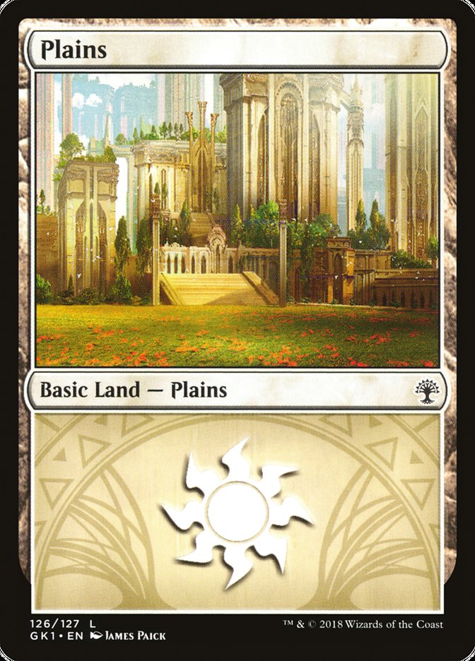 Plains (126) [Guilds of Ravnica Guild Kit] | Rock City Comics