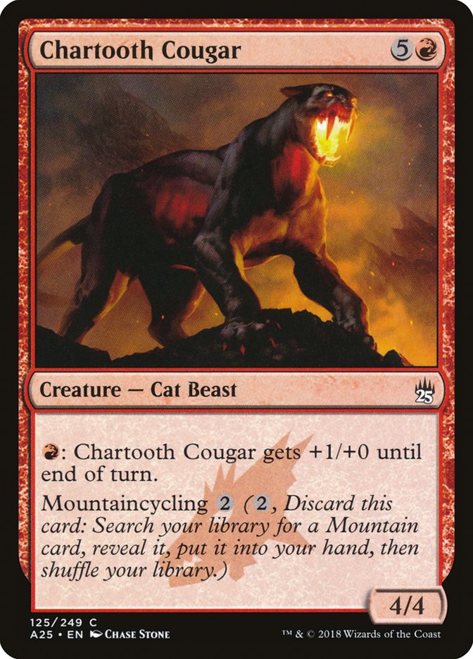 Chartooth Cougar [Masters 25] | Rock City Comics