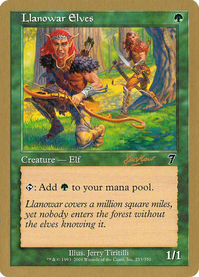 Llanowar Elves (Sim Han How) [World Championship Decks 2002] | Rock City Comics