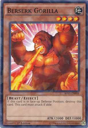 Berserk Gorilla [BP03-EN008] Shatterfoil Rare | Rock City Comics