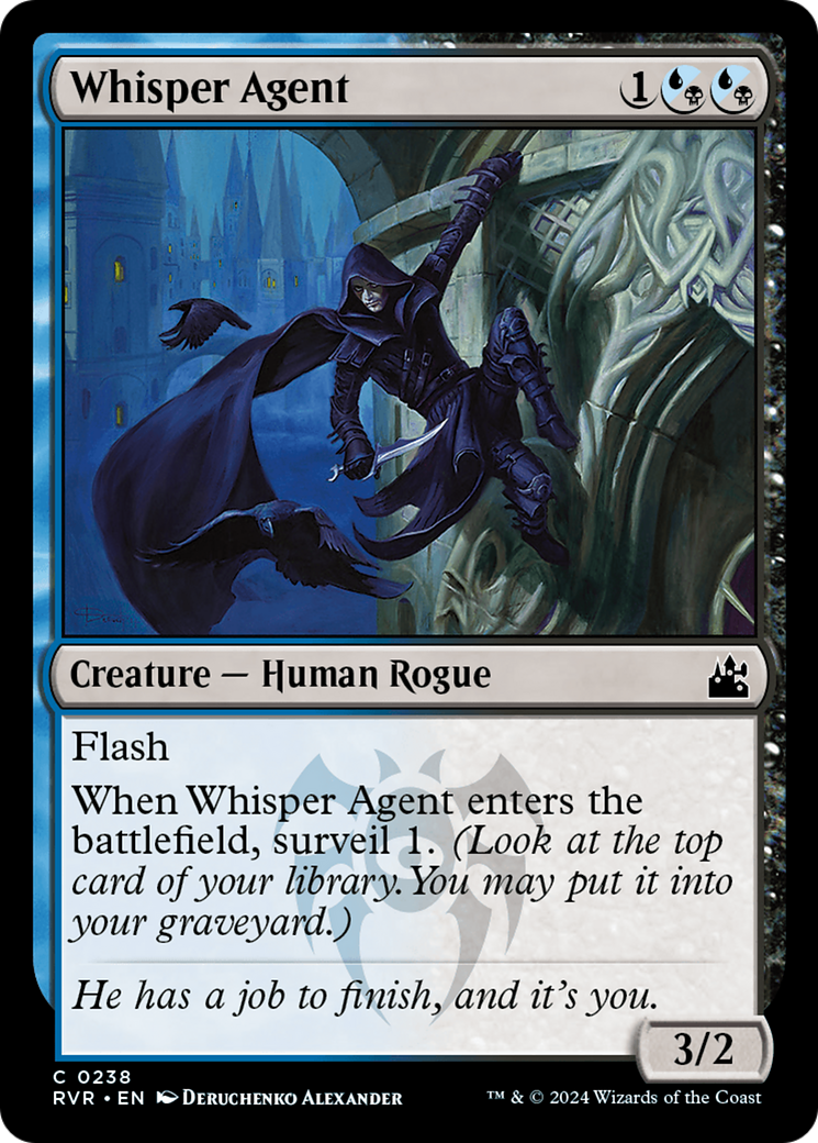 Whisper Agent [Ravnica Remastered] | Rock City Comics