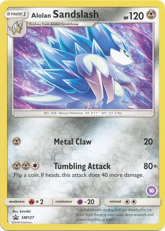 Alolan Sandslash (SM127) (Deck Exclusive #16) [Sun & Moon: Trainer Kit - Alolan Sandslash] | Rock City Comics