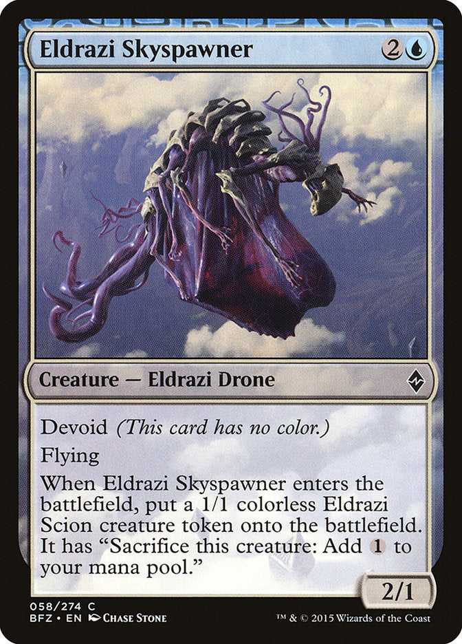 Eldrazi Skyspawner [Battle for Zendikar] | Rock City Comics