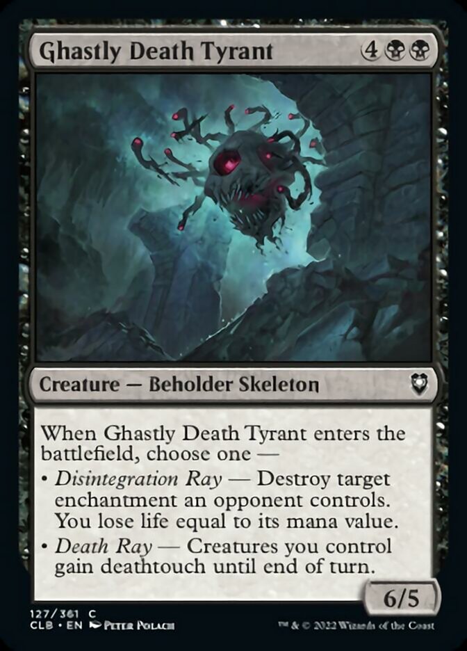 Ghastly Death Tyrant [Commander Legends: Battle for Baldur's Gate] | Rock City Comics