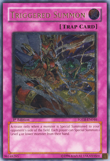 Triggered Summon [FOTB-EN046] Ultimate Rare | Rock City Comics