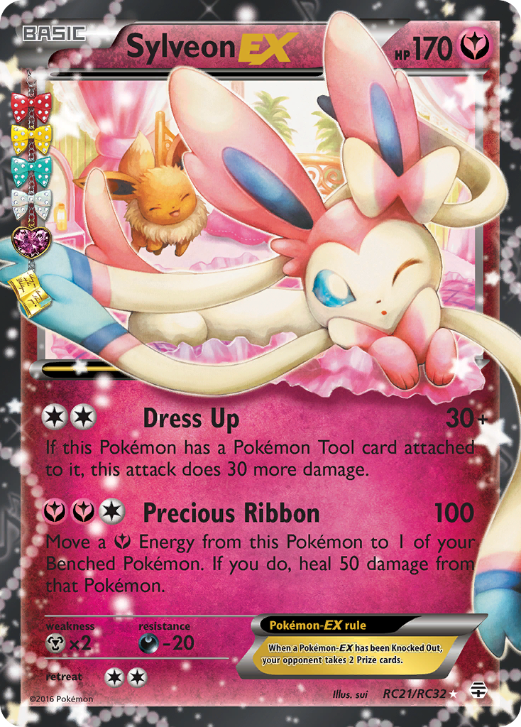 Sylveon EX (RC21/RC32) [XY: Generations] | Rock City Comics