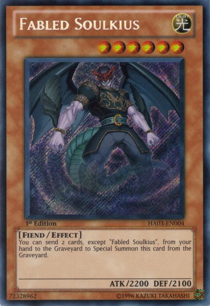 Fabled Soulkius [HA03-EN004] Secret Rare | Rock City Comics