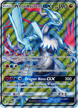 White Kyurem GX (SM141) (Jumbo Card) [Sun & Moon: Black Star Promos] | Rock City Comics