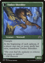 Hinterland Logger // Timber Shredder [Shadows over Innistrad] | Rock City Comics