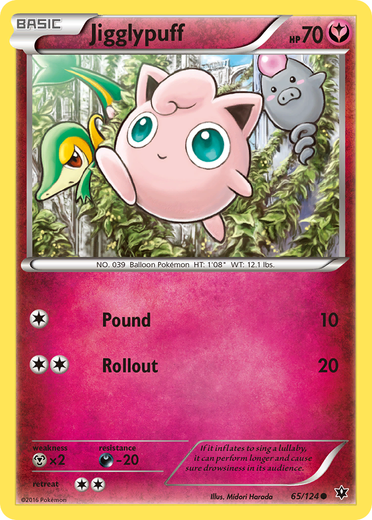 Jigglypuff (65/124) [XY: Fates Collide] | Rock City Comics