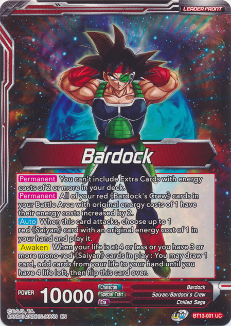 Bardock // SS Bardock, the Legend Awakened (BT13-001) [Supreme Rivalry Prerelease Promos] | Rock City Comics