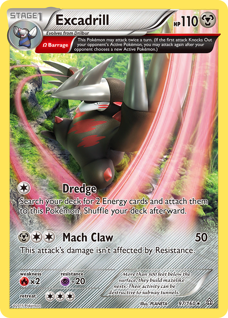 Excadrill (97/160) [XY: Primal Clash] | Rock City Comics