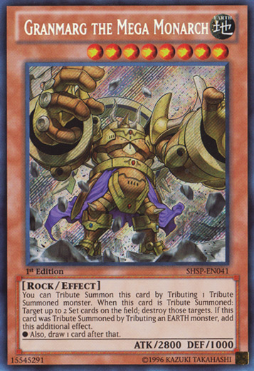 Granmarg the Mega Monarch [SHSP-EN041] Secret Rare | Rock City Comics