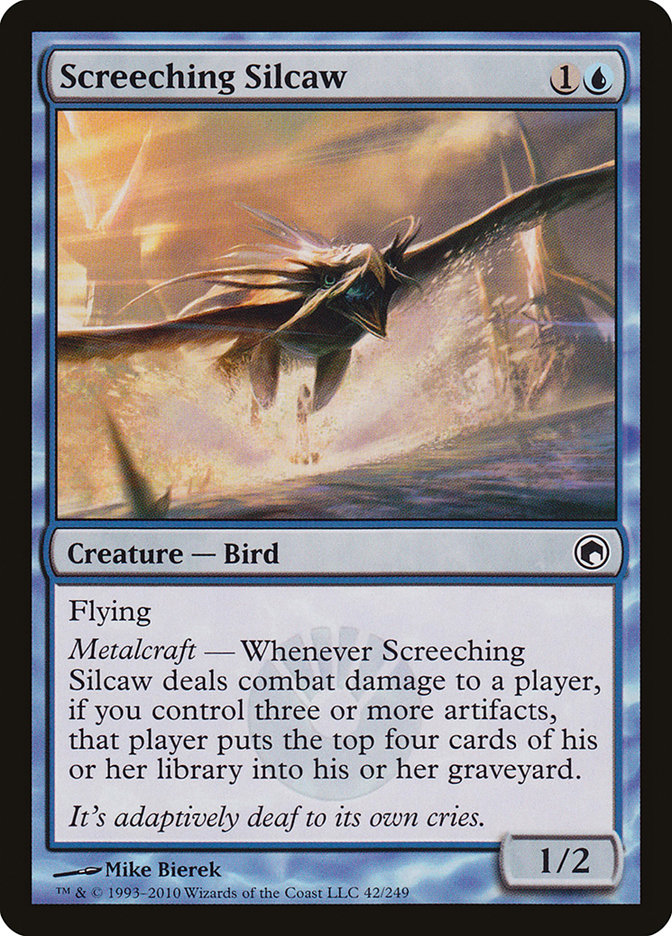 Screeching Silcaw [Scars of Mirrodin] | Rock City Comics