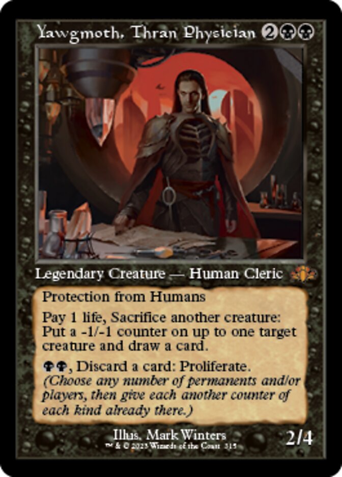 Yawgmoth, Thran Physician (Retro) [Dominaria Remastered] | Rock City Comics