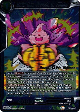 Majin Buu, Prelude to Villainy [BT6-046_PR] | Rock City Comics