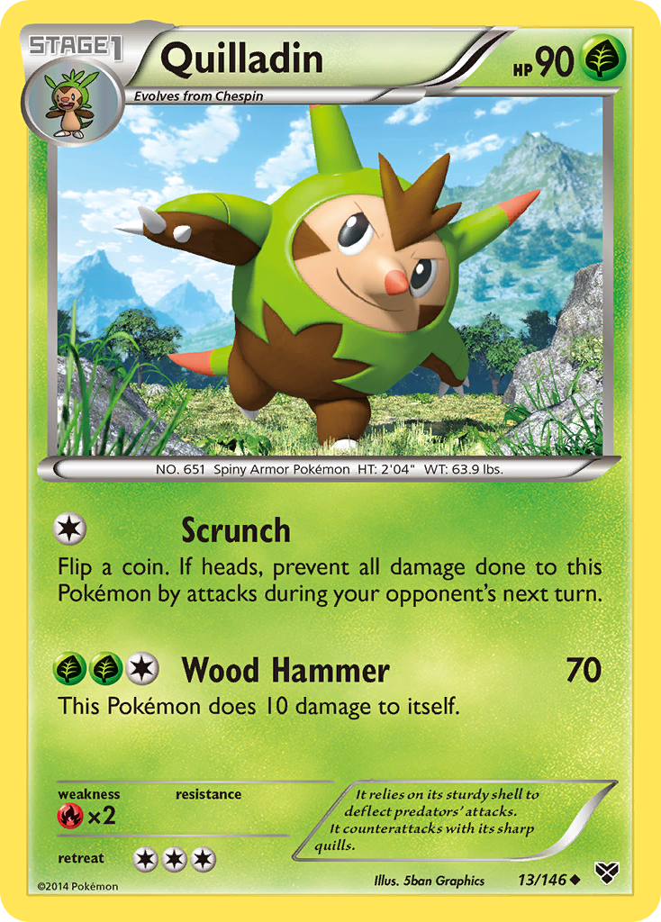 Quilladin (13/146) [XY: Base Set] | Rock City Comics