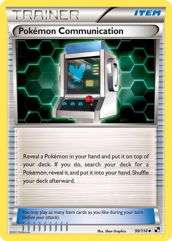 Pokemon Communication (99/114) [Black & White: Base Set] | Rock City Comics