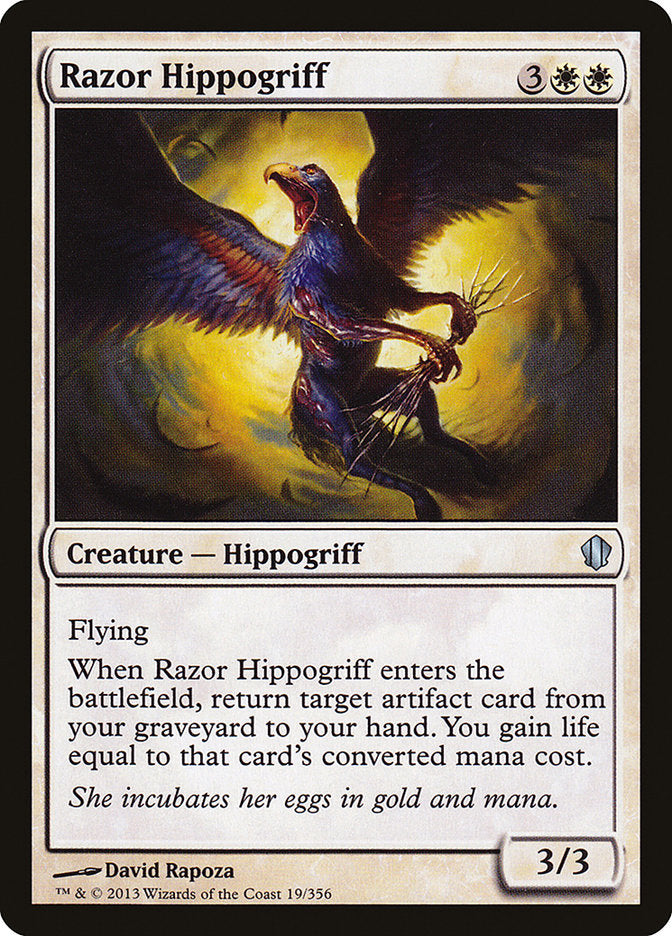 Razor Hippogriff [Commander 2013] | Rock City Comics