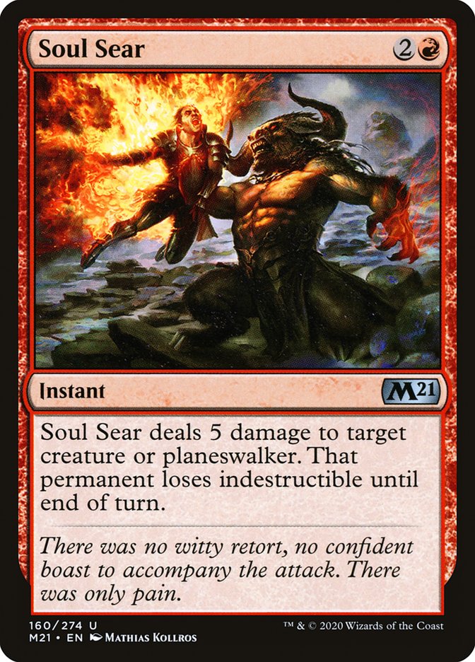 Soul Sear [Core Set 2021] | Rock City Comics