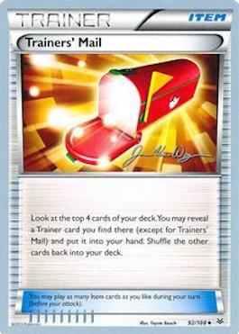 Trainers' Mail (92/108) (HonorStoise - Jacob Van Wagner) [World Championships 2015] | Rock City Comics