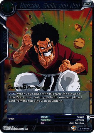 Hercule, Smile and Nod [BT6-040_PR] | Rock City Comics