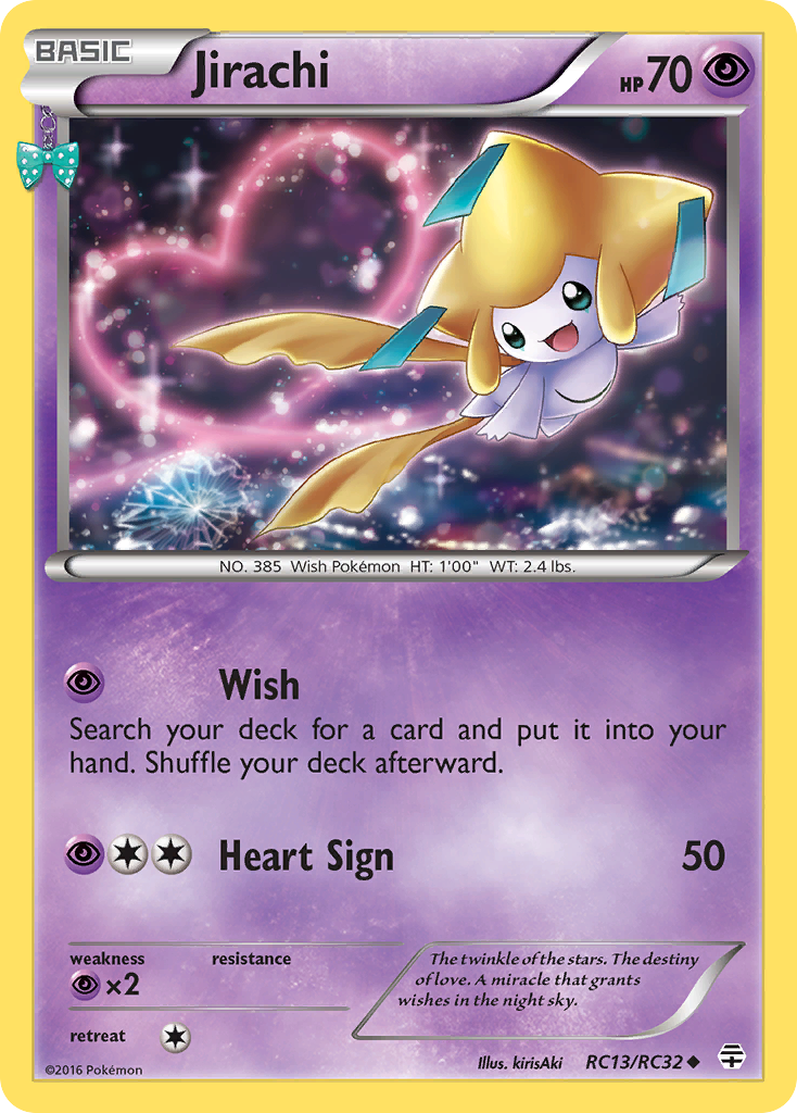 Jirachi (RC13/RC32) [XY: Generations] | Rock City Comics