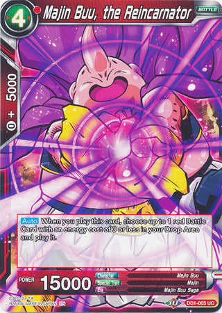 Majin Buu, the Reincarnator (DB1-005) [Dragon Brawl] | Rock City Comics