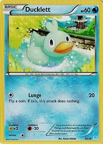 Ducklett (24/30) [XY: Trainer Kit 3 - Suicune] | Rock City Comics