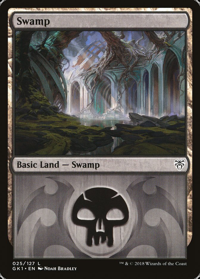 Swamp (25) [Guilds of Ravnica Guild Kit] | Rock City Comics