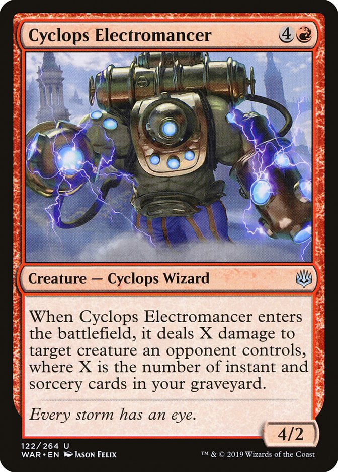 Cyclops Electromancer [War of the Spark] | Rock City Comics