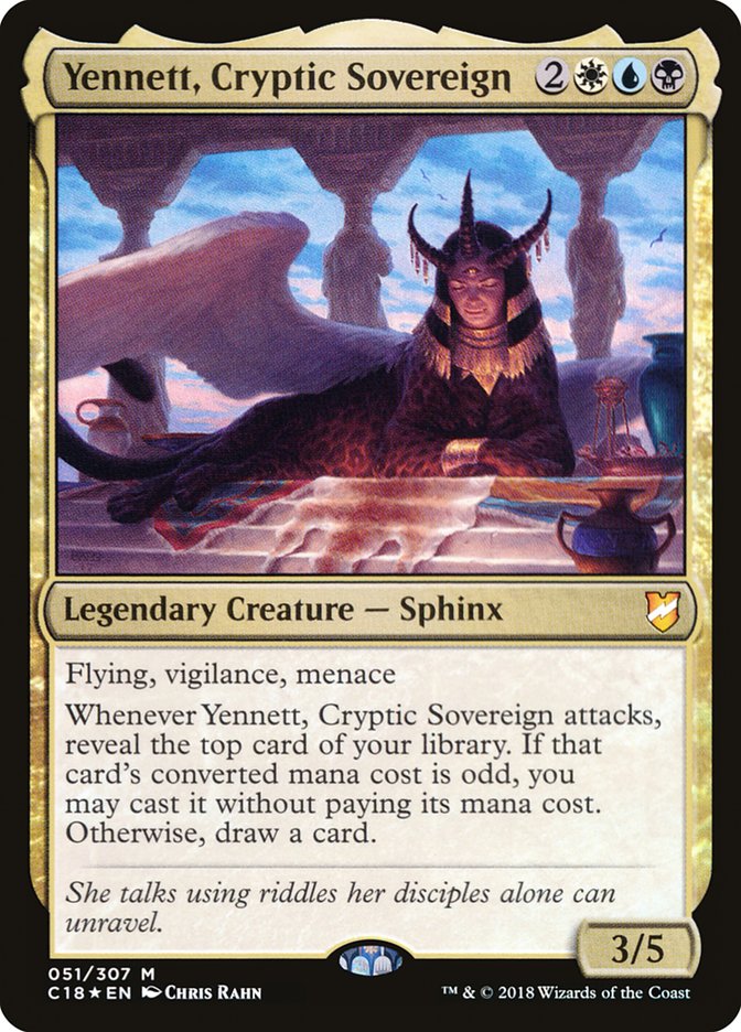 Yennett, Cryptic Sovereign [Commander 2018] | Rock City Comics