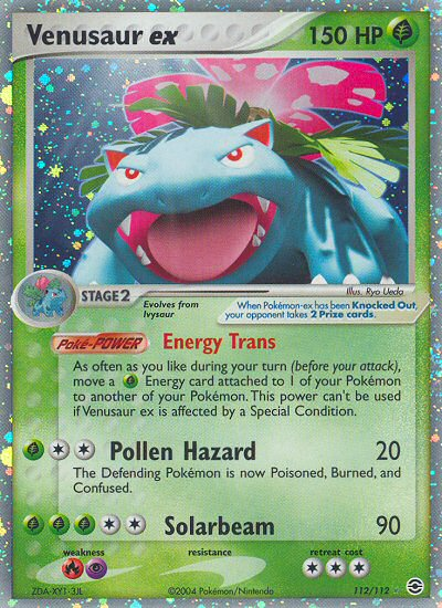 Venusaur ex (112/112) [EX: FireRed & LeafGreen] | Rock City Comics