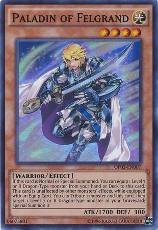 Paladin of Felgrand [OP03-EN007] Super Rare | Rock City Comics