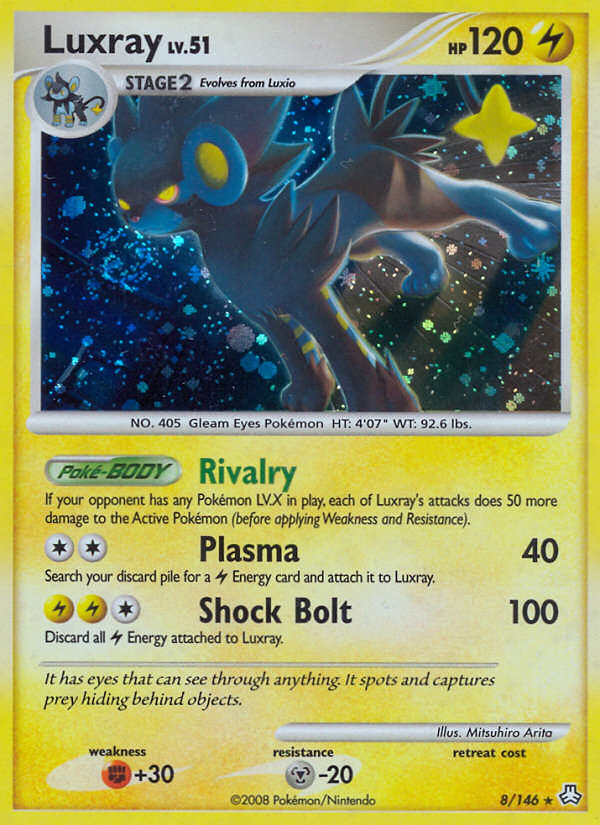 Luxray (8/146) [Diamond & Pearl: Legends Awakened] | Rock City Comics