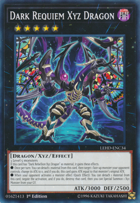 Dark Requiem Xyz Dragon [LEHD-ENC34] Common | Rock City Comics