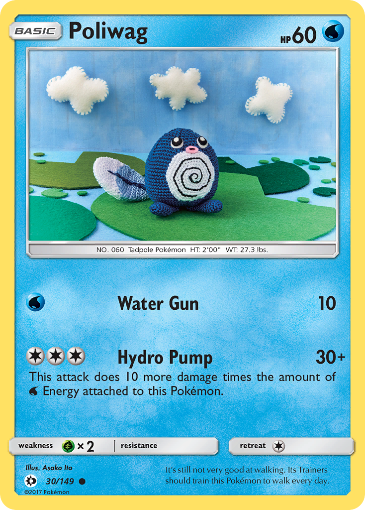 Poliwag (30/149) [Sun & Moon: Base Set] | Rock City Comics